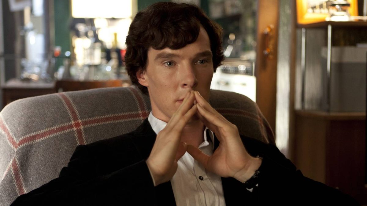 Sherlock Quirk de Benedict Cumberbatch en las rosas dirigidas por Star