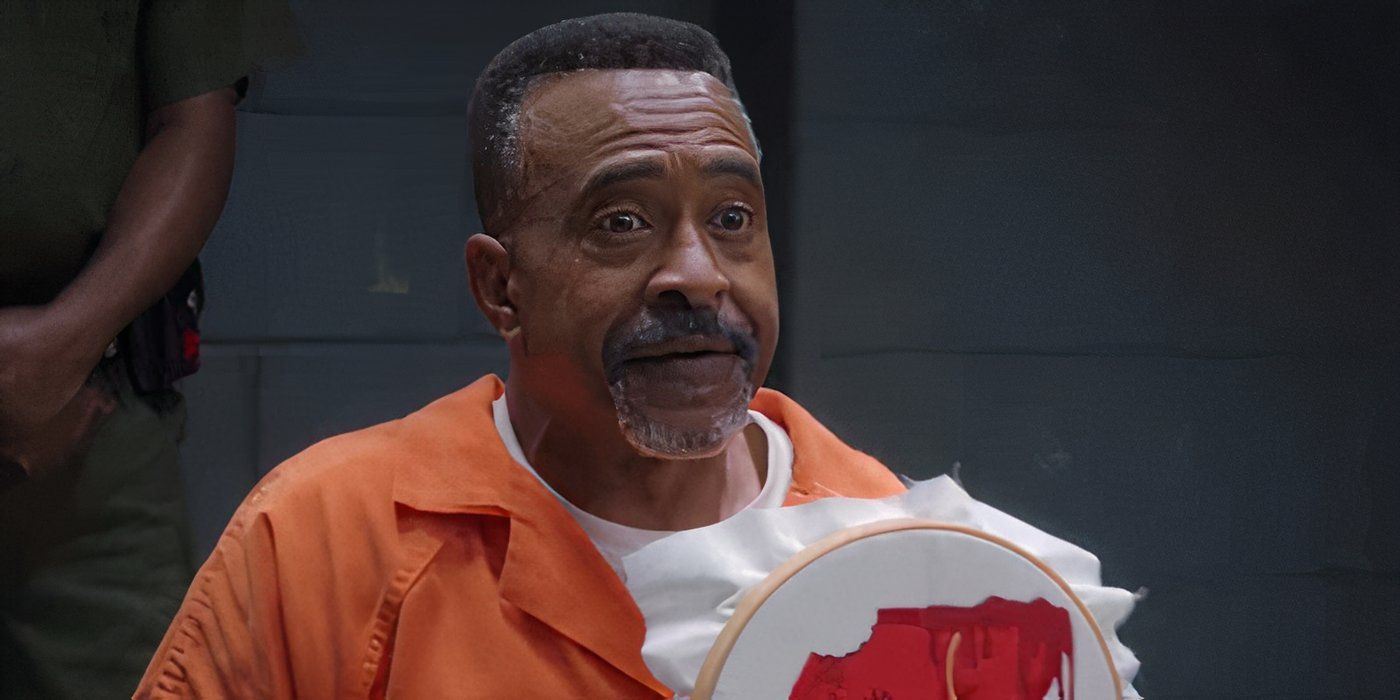 Caleb el caníbal que muestra su punto de cruz en prisión