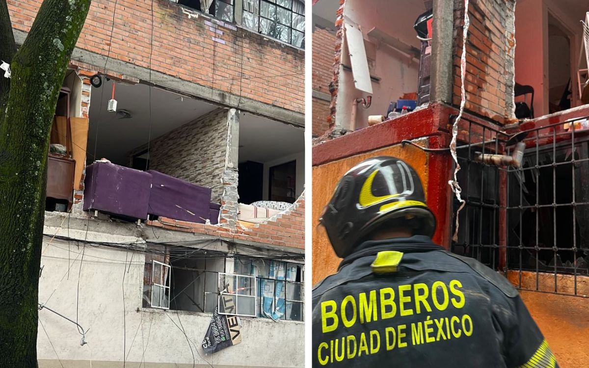 CDMX | Explosión por acumulación de gas en la Benito Juárez deja múltiples lesionados