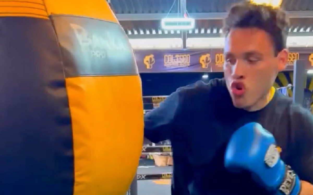 Chávez Jr. reaparece en público; ya regresó a entrenar | Video