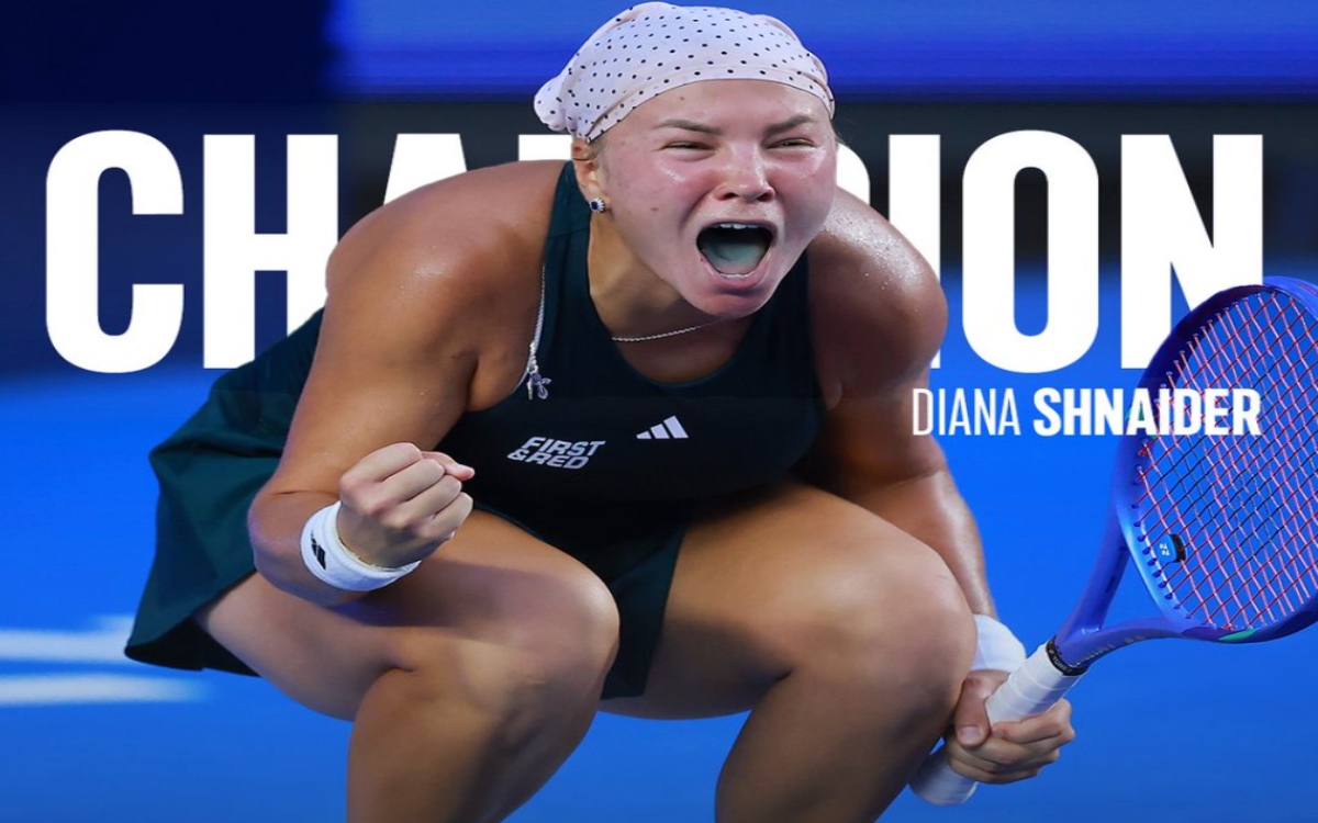 Conquista Diana Shnaider el Abierto de Monterrey 2025 | Video