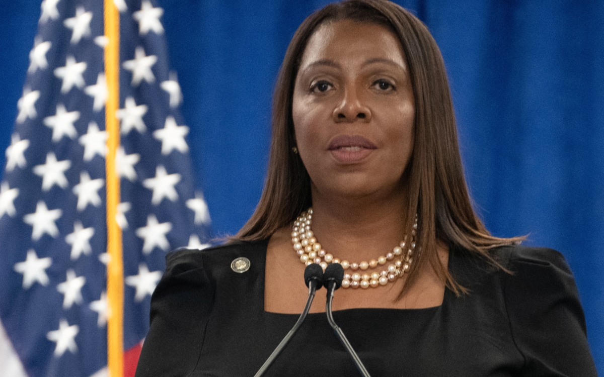 Departamento de Justicia investiga a fiscal general de Nueva York que demandó a Trump por fraude
