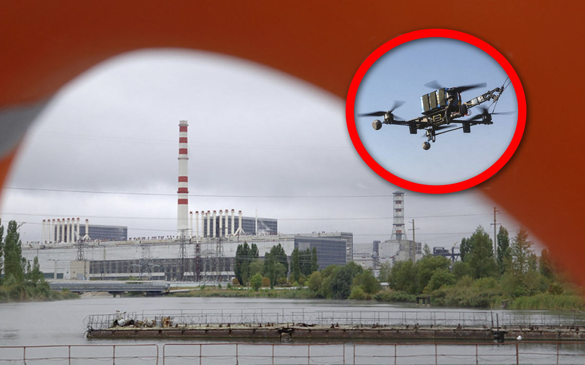 Derribo de dron ucraniano provoca daños leves en planta nuclear rusa de Kursk