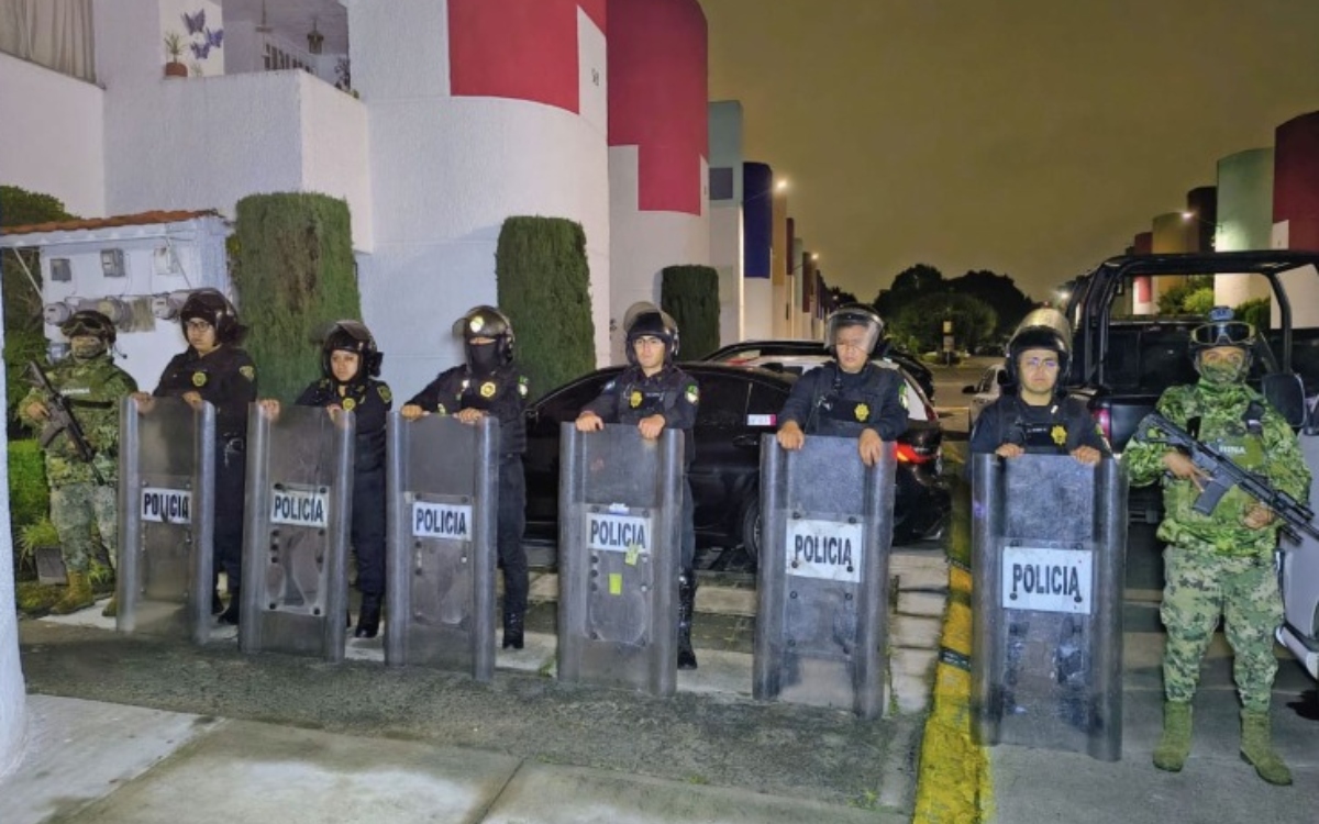 Doble cateo en CDMX: incautan droga valuada en casi 7 millones de pesos