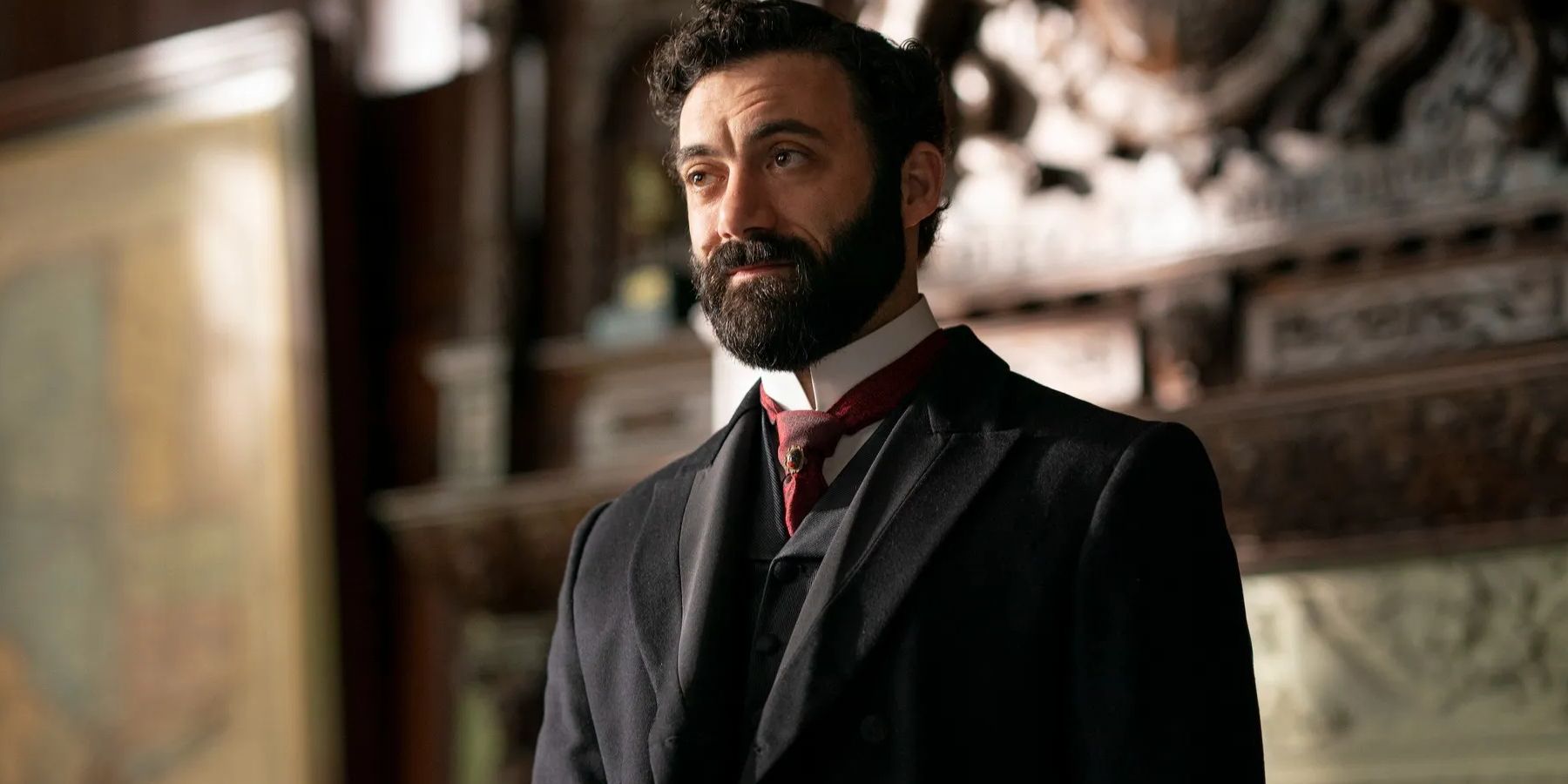 El final de la temporada 3 de la Age Gilded Age explicó: El futuro de George Russell se cuelga en el equilibrio