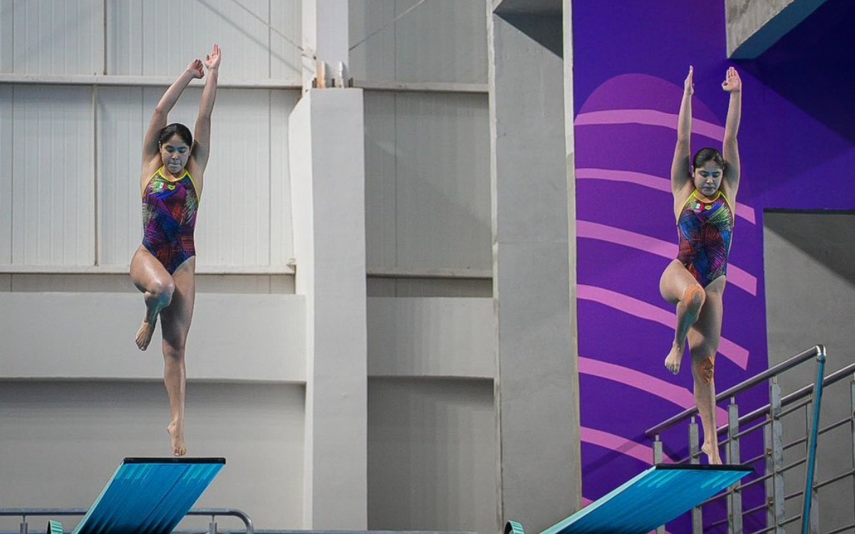 Gemelas Mía y Lía Cueva ganan oro para México en Juegos Panamericanos Junior