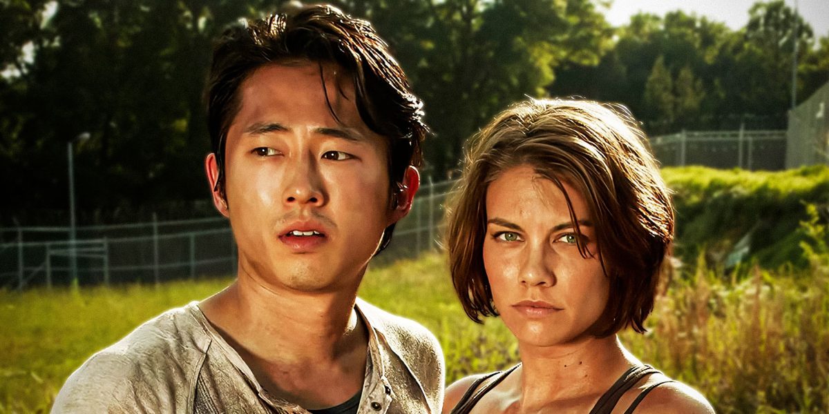 Lauren Cohan de The Walking Dead dudaba sobre un momento de Maggie y Glenn: "Era un momento extraño"