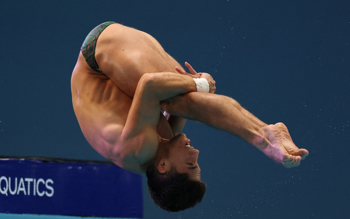 Mexicano deja fuera del medallero a los chinos con espectacular cuádruple mortal y medio | Video