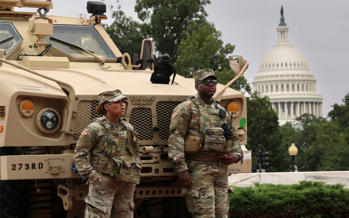 Misisipi, Luisiana y Tennessee también envían soldados a Washington DC