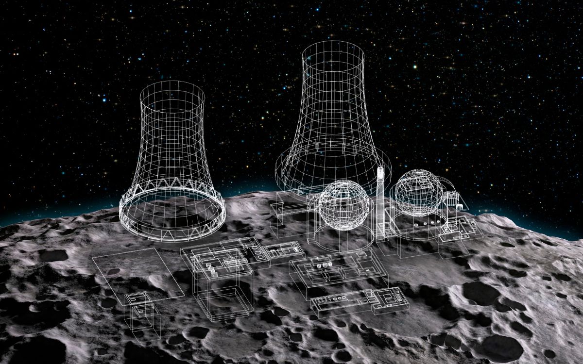 NASA planea construir un reactor nuclear en la Luna