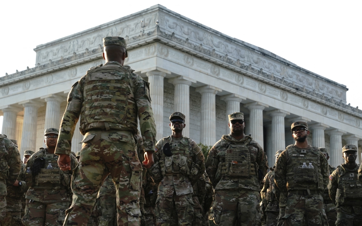 Ohio y Carolina del Sur también enviarán 350 soldados a Washington DC