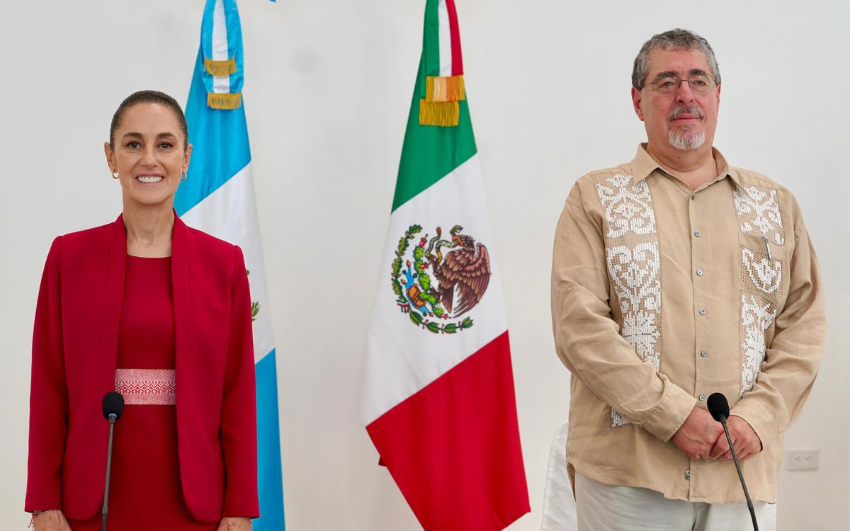 Sheinbaum y Arévalo reafirman compromisos en seguridad, transporte y energía