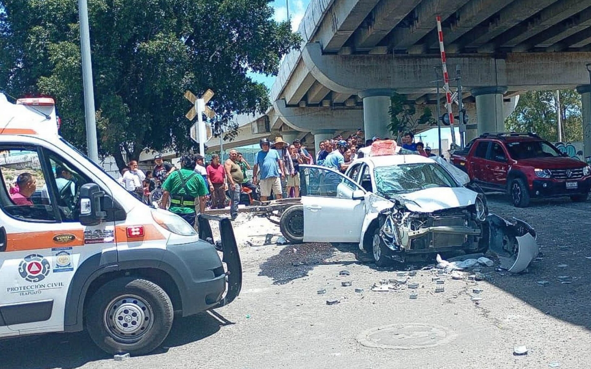 Tragedia en Irapuato | Doble accidente de tren mata a 6 personas