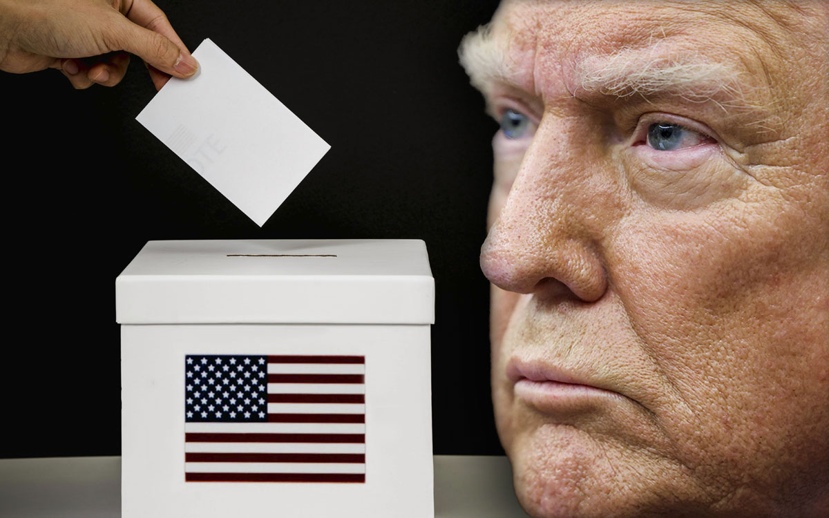 Trump promete orden ejecutiva para que 'solo se usen votos en papel' en Estados Unidos