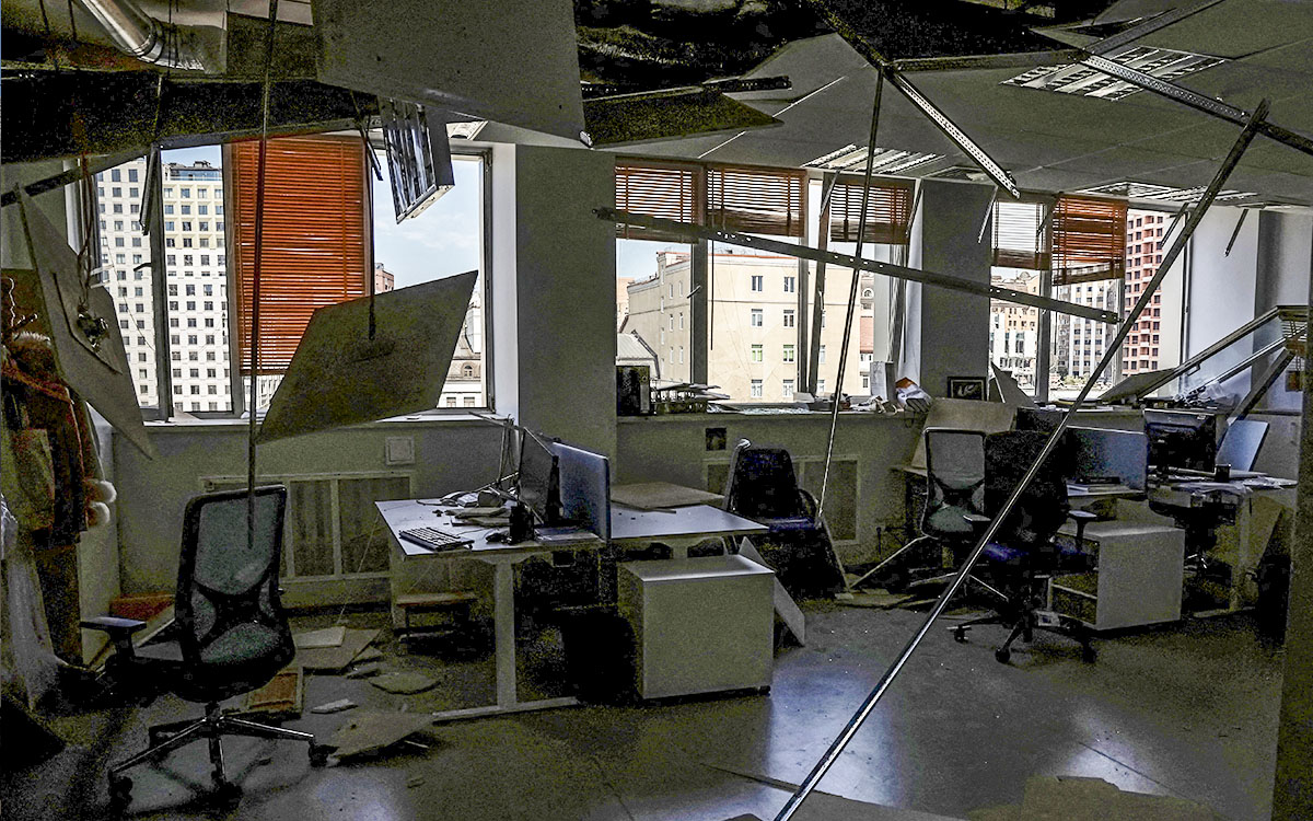 UE acusa ataque 'deliberado' a su oficina en Kiev; Rusia niega bombardeos a civiles