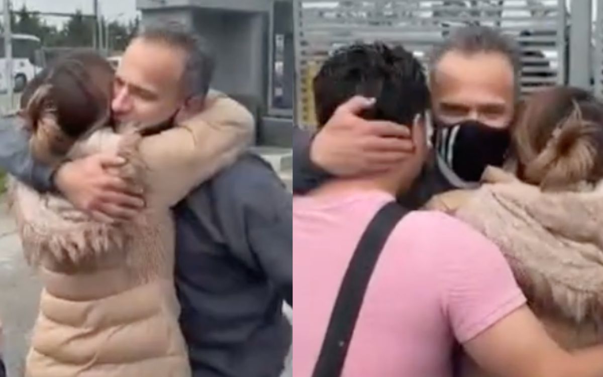 Vallarta abandona el Altiplano y abraza a su familia tras 19 años en prisión | Video