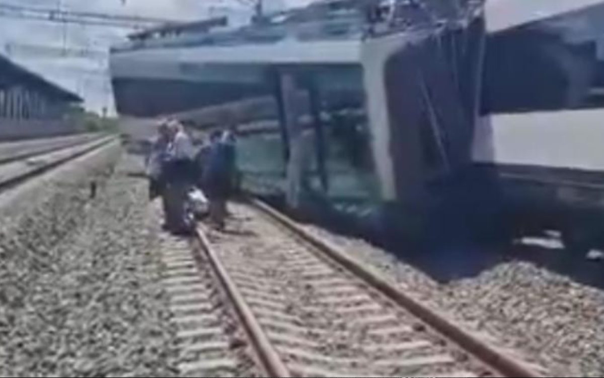 Videos | Tren Maya se descarrila en Yucatán