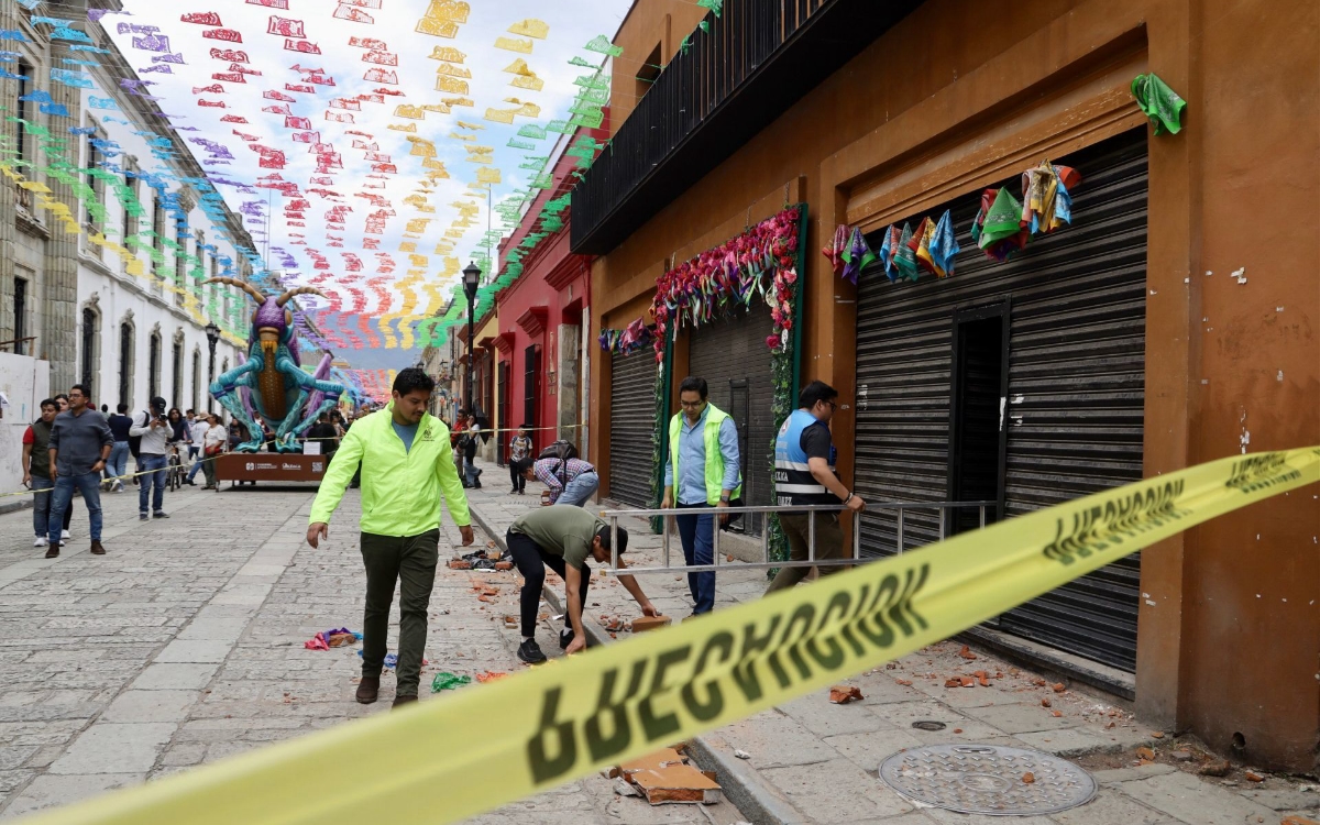 ¿Dónde se sintió el sismo de 5.9 de Oaxaca?