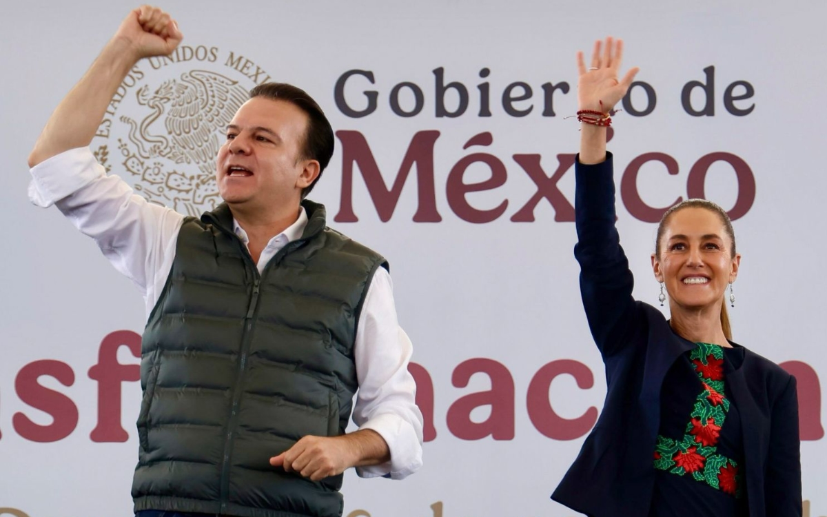 'Yo soy claudista', afirma gobernador priísta de Durango