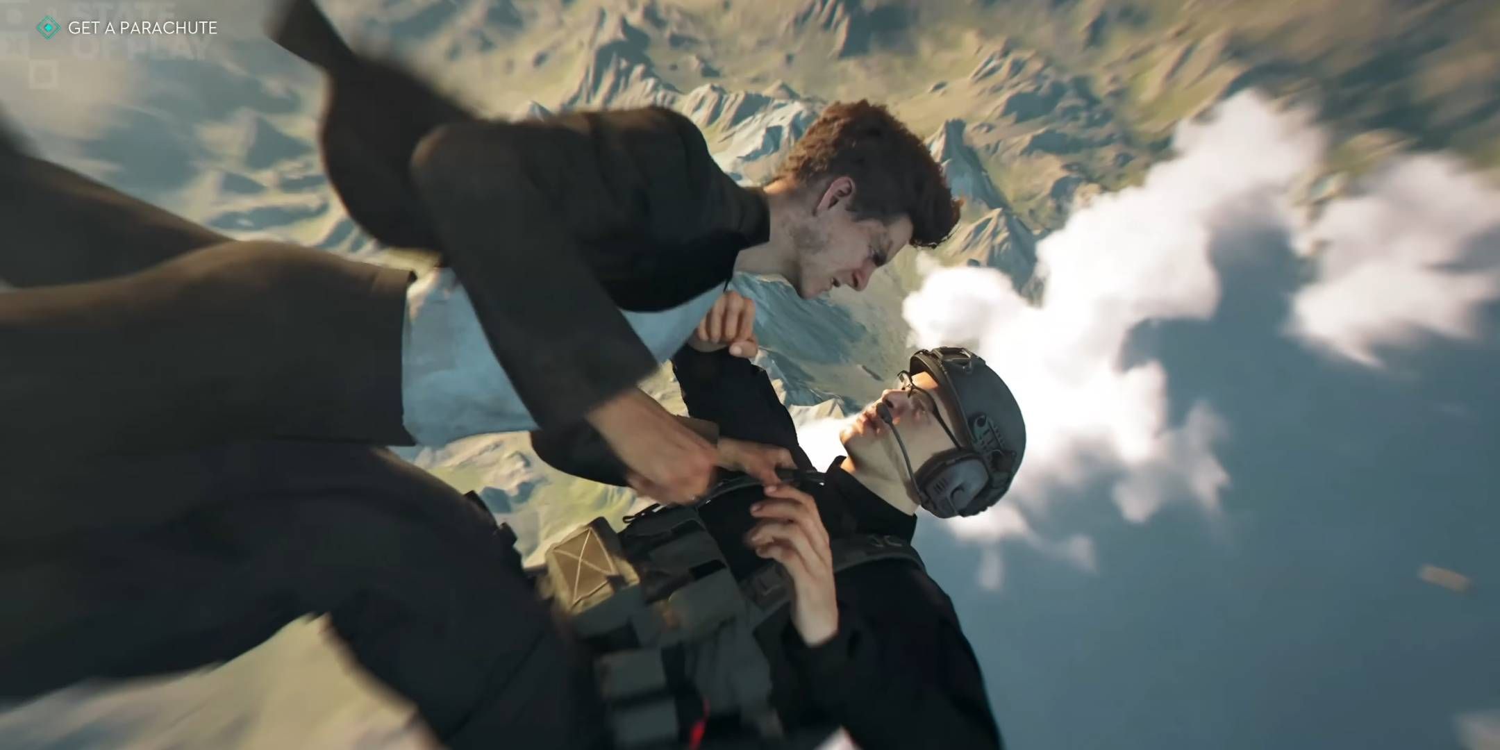 Primera pelea de puño de paracaidismo ligero