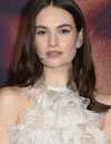Tiro en la cabeza de Lily James