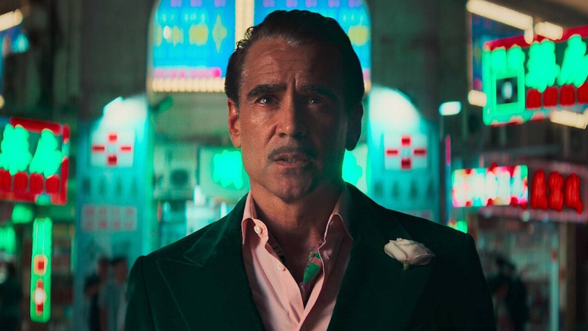 Ballada de una pequeña revisión del jugador: Neon Nightmare de Colin Farrell se va de los rieles