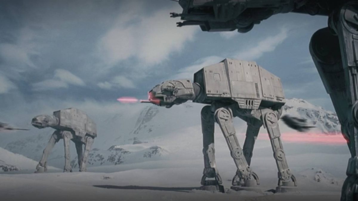 Star Wars construyó un AT-AT de tamaño natural para el Mandalorian y Grogu