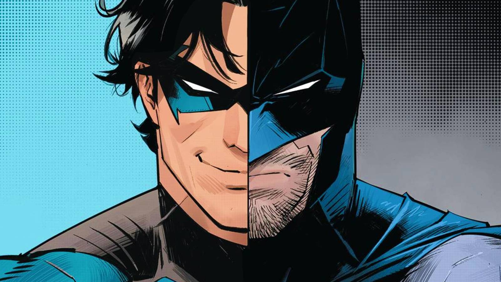 Nightwing revela el disfraz oficial como el nuevo Batman de DC, pero hay un toque oscuro
