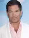 Moldada de la cabeza de Michael Weatherly en la fiesta de la Serie de TV durante el 63º Festival de Televisión de Monte-Carlo.