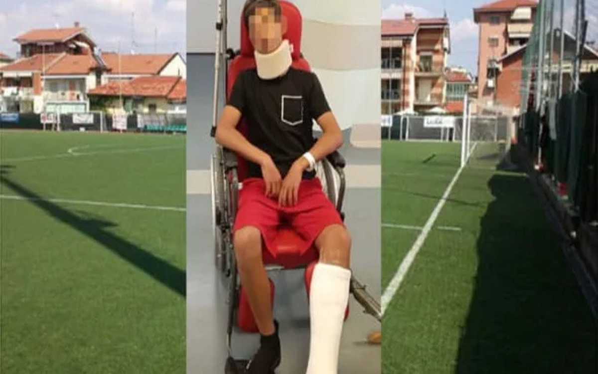 Agrede padre de un rival a niño de 13 años tras partido infantil de futbol en Italia