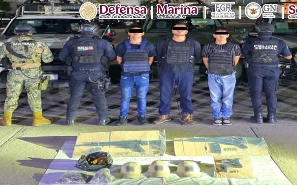 Caen tres por extorsión y cobro de piso en Centro de Tabasco