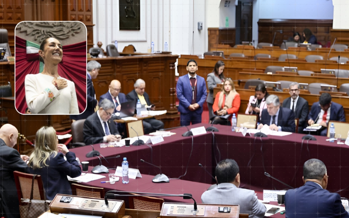 Congreso de Perú votará moción para declarar persona non grata a Sheinbaum
