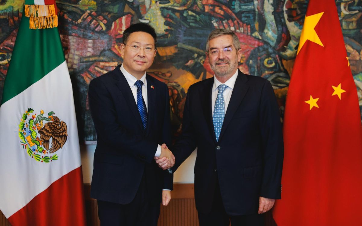 De la Fuente recibe en SRE a embajador de China, en medio de tensiones comerciales