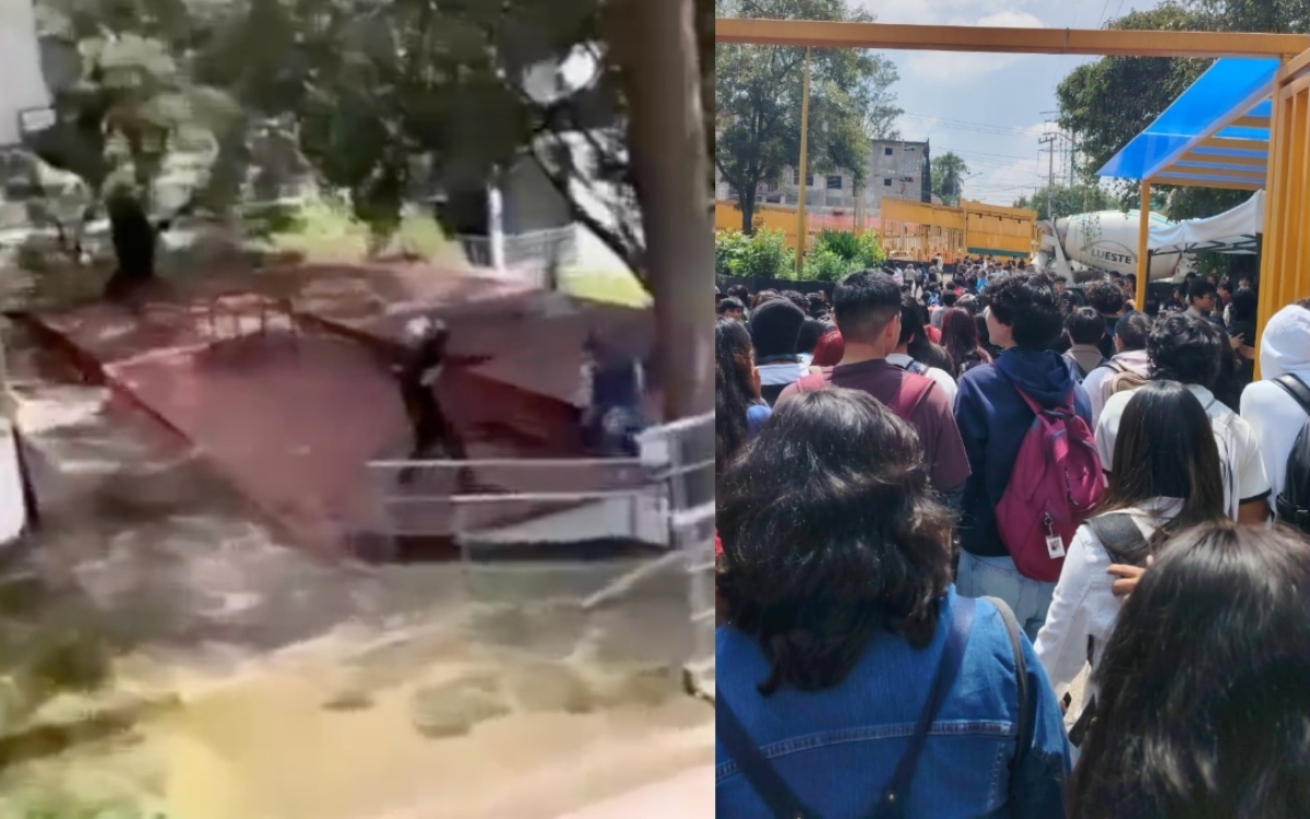 Estudiante del CCH Sur mata a compañero y agrede a trabajador dentro de la escuela