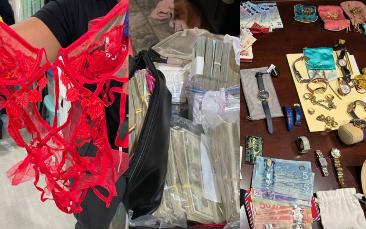 Fajos de dinero, joyas y juguetes sexuales: Documento EE.UU. vs. Naasón Joaquín García