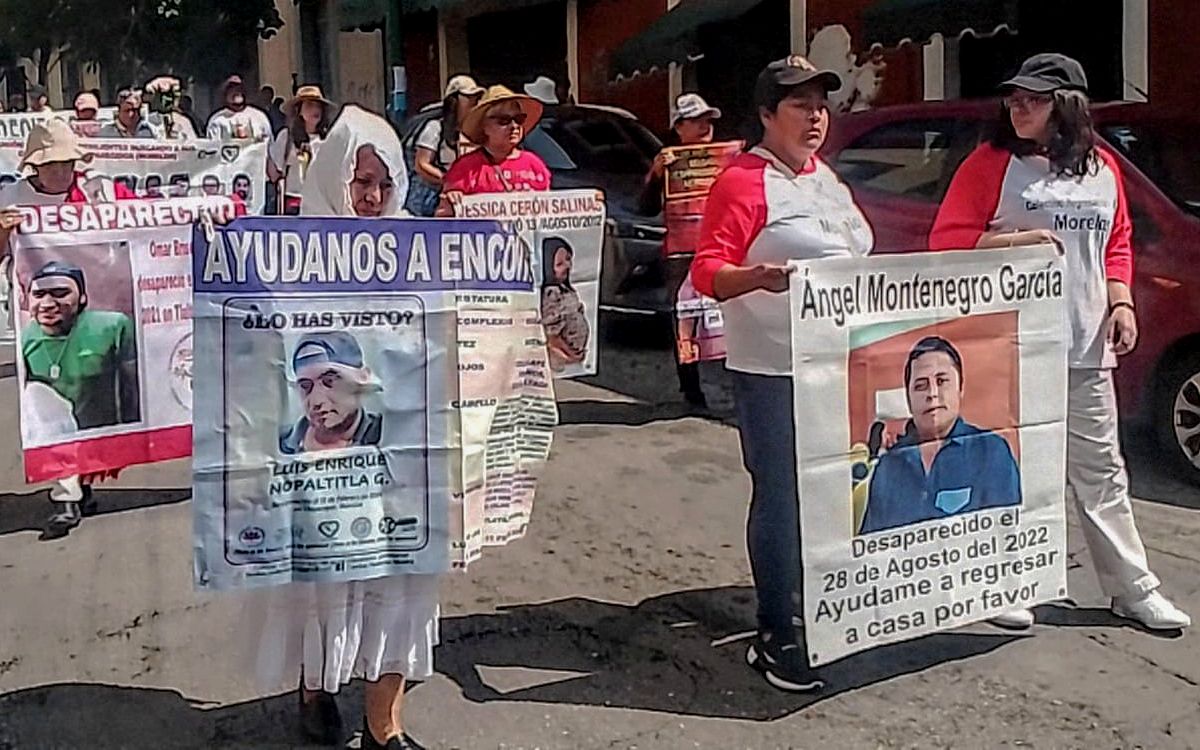 Familias de desaparecidos exigen justicia y atención a la crisis forense en Morelos