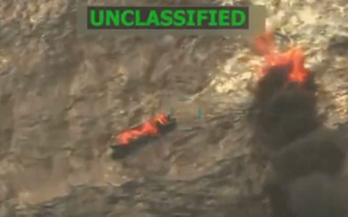 Gobierno de Trump destruye segunda lancha venezolana aguas internacionales | Video