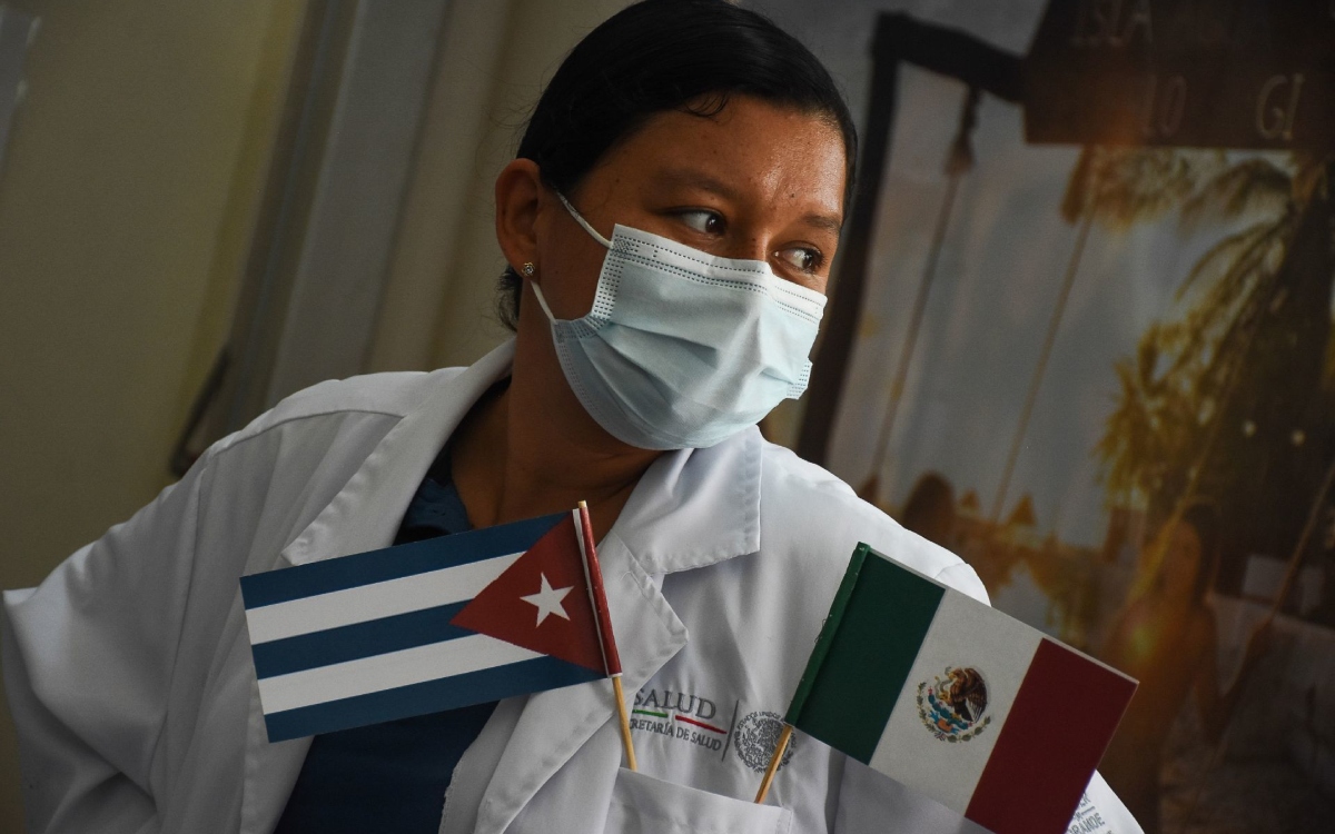 México continuará su convenio para recibir a médicos cubanos: Sheinbaum