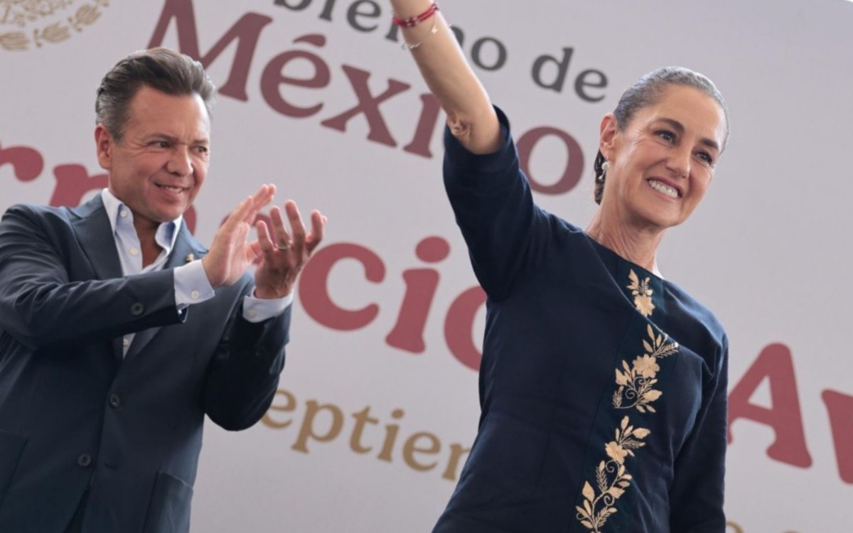 Sheinbaum bloquea rechifla a Pablo Lemus: ‘Si no hay respeto nos vamos’