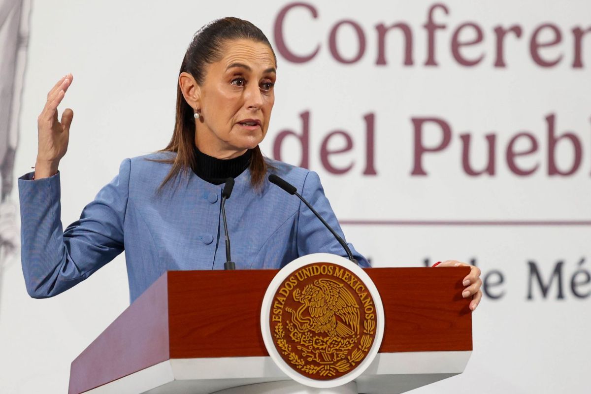 Sheinbaum: “que pare este genocidio en Gaza”