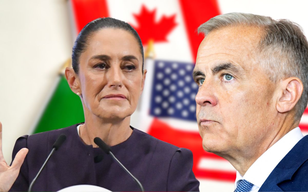 Sheinbaum recibirá al primer ministro de Canadá, Mark Carney, el 18 de septiembre