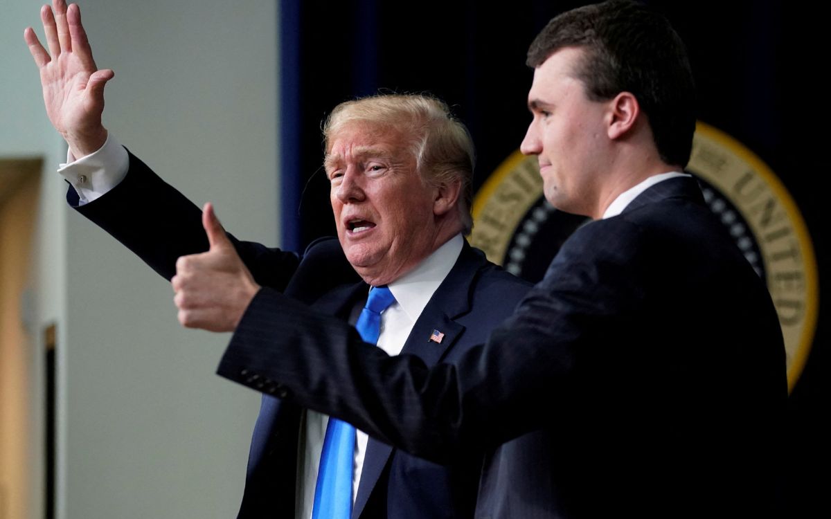 Trump condecorará a Charlie Kirk con la Medalla Presidencial de la Libertad