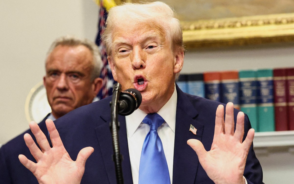 Trump relaciona el autismo con el Paracetamol, sin presentar pruebas