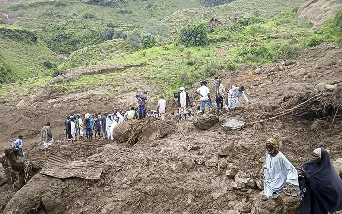 Un deslave en Sudán deja al menos mil muertos y un solo sobreviviente