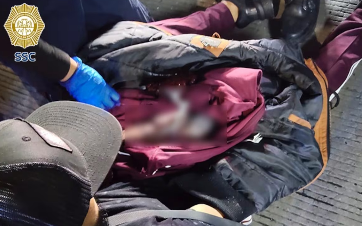 Video | Abandonan a otra bebé, ahora en la GAM