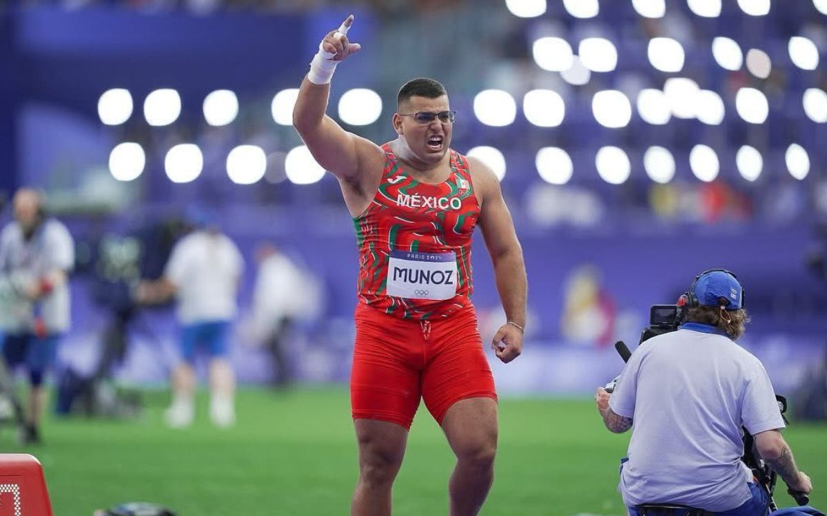 ¡Histórico! Uziel Muñoz logra subcampeonato Mundial y récord nacional en lanzamiento de bala