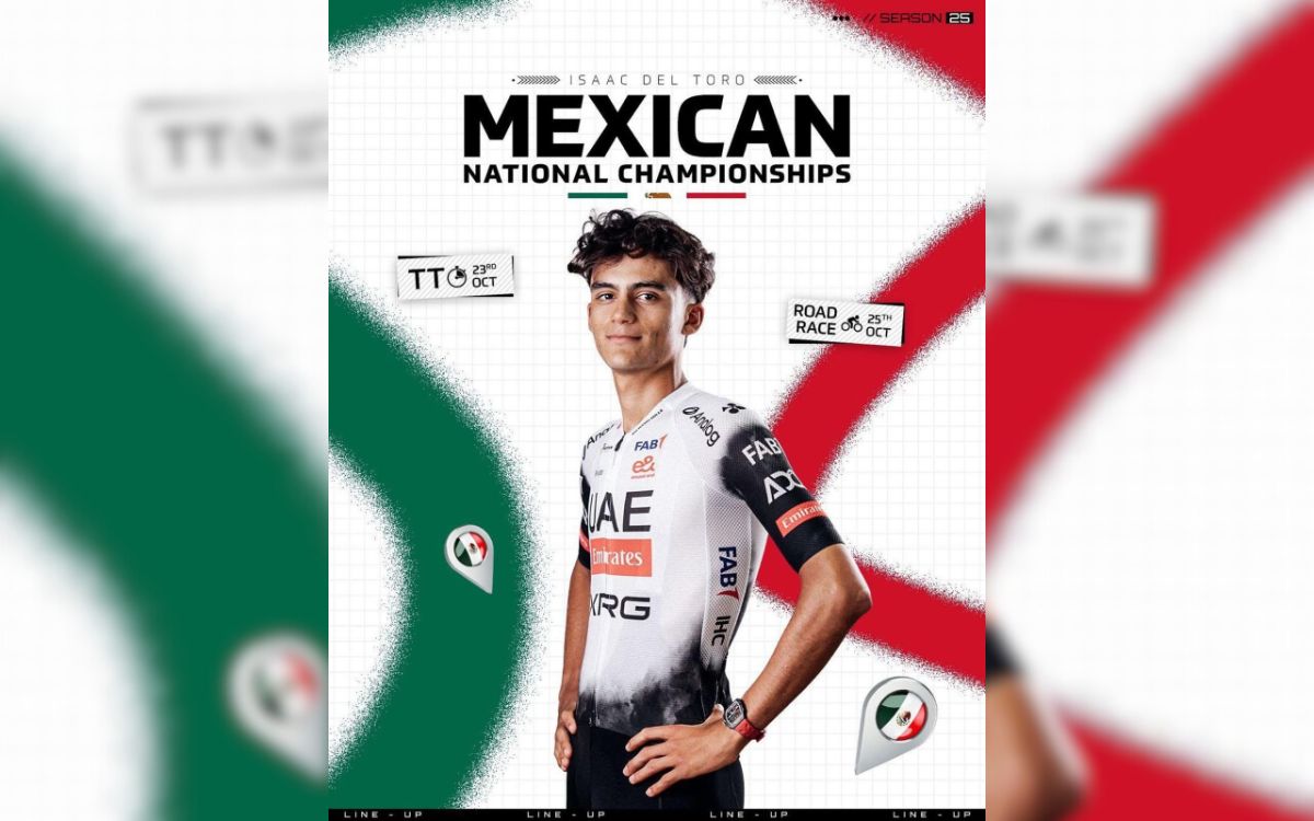 ¡Confirmado! Isaac del Toro regresa a Ensenada para competir en el Campeonato Nacional de Ciclismo