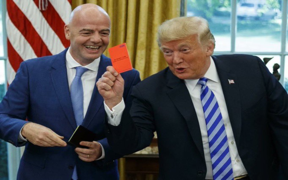 'Felicidades a Trump por el acuerdo para el alto al fuego en Oriente Medio': Infantino