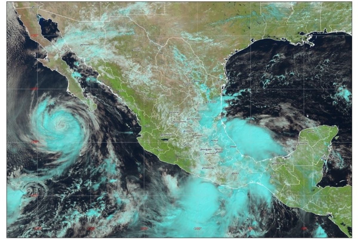 'Priscilla' se convierte en tormenta tropical después de bajar a huracán de categoría 1