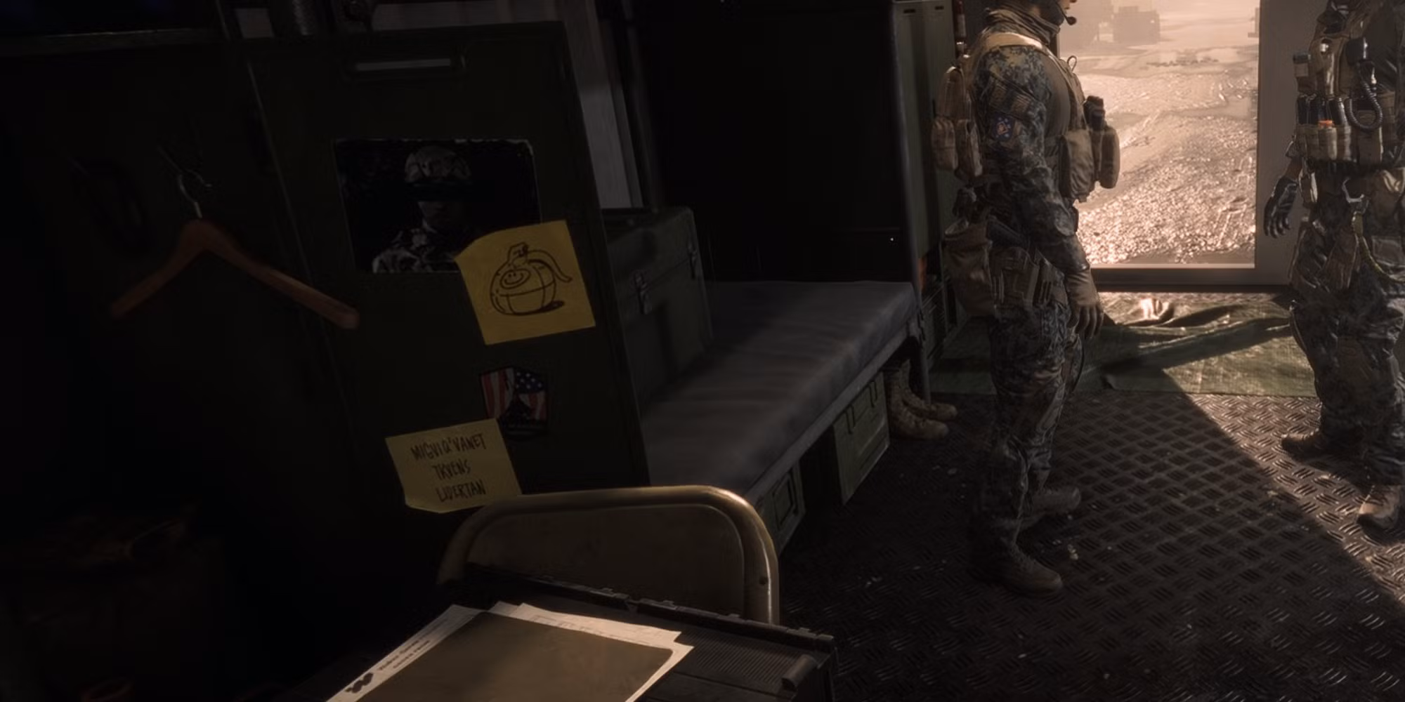 Nota adhesiva de granadas de Battlefiled 6